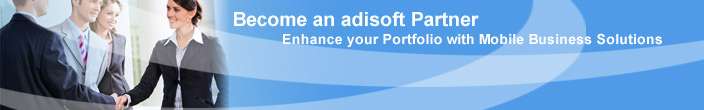 Become an
                      adisoft Partner